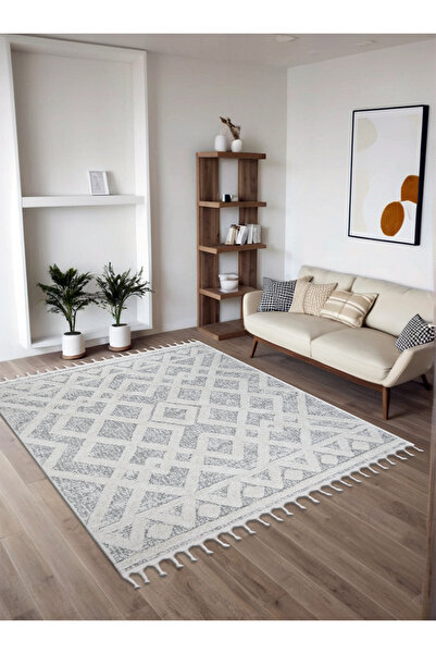 ALYONA Dekoratif Yumuşak Bukle Shaggy Dokuma Çocuk Salon Mutfak Koridor Yatak Odası Salon Halısı