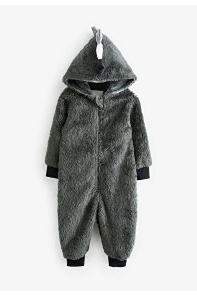 Next Peluş Dinozor Tulumu ,Önden Fermuarlı