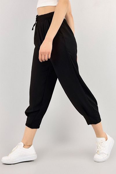 trendalisse Women's Seasonal Jogger Trousers with Elastic Waist and Cuffs
