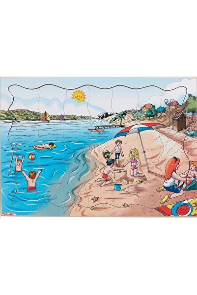 Toy Oyuncak Okul Öncesi العلامة التجارية: Summer Season Wooden Puzzle الفئة: ...