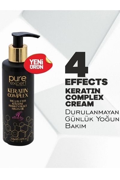 Pure Expert كريم مركب الكيراتين وكريم العناية الفورية للشعر الجاف والتالف