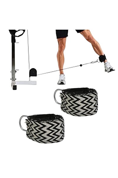 REMEGE Ayak Bilek Kayışı D-Ring Ağırlık Çekiş Aparatı Direnç Egzersiz Fitness...