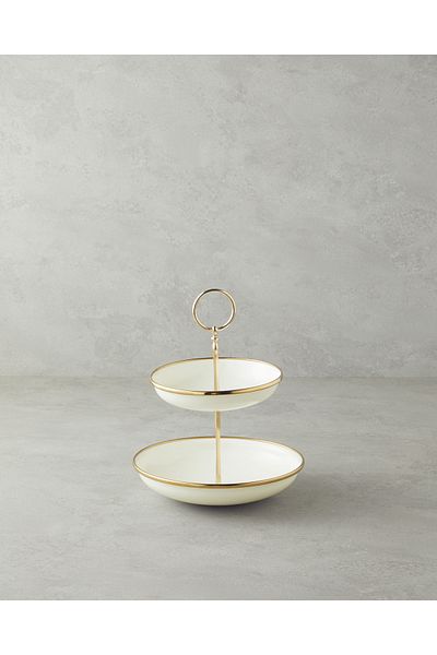 English Home Cream Colored 14x16 Cm Petite Enamel Layered Service