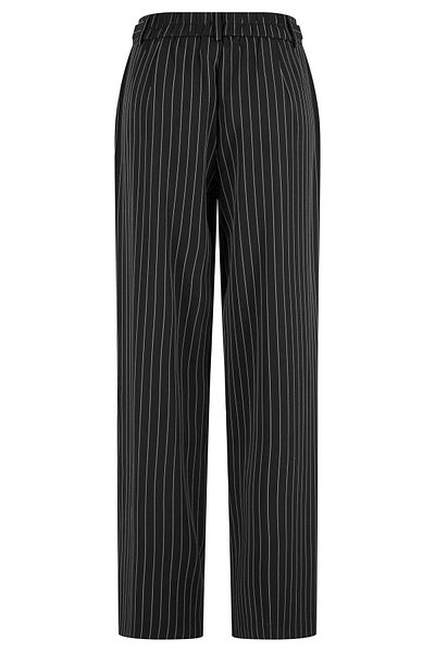 Urban Classics Damen Nadelstreifenhosen mit weitem Bein