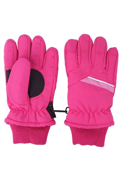İşnar Girl's Snow Gloves 4-7 Years Pink Light - Dark Lilac Model 36210-52140