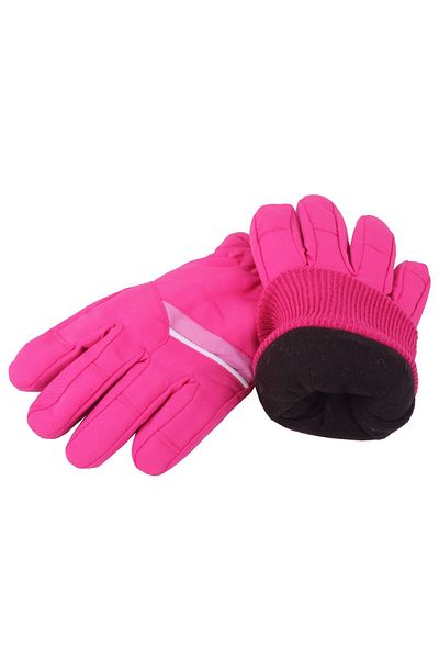 İşnar Girl's Snow Gloves 4-7 Years Pink Light - Dark Lilac Model 36210-52140