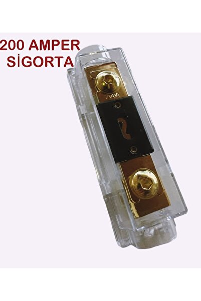 Genel Markalar Profesyonel Oto Amfi Sigortası 200 Amper