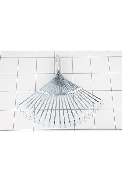 Toptancı Amca Bahçe Tırmığı Ayarlı Tirmık 22 Diş Metal Tırmık Sağlam Tırmık-sapsız