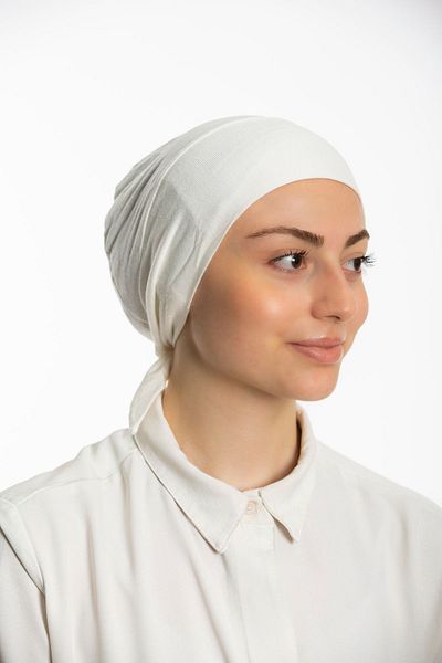 Modamelita Hijab Lycra seamless lycra inner bonnet tied at the back