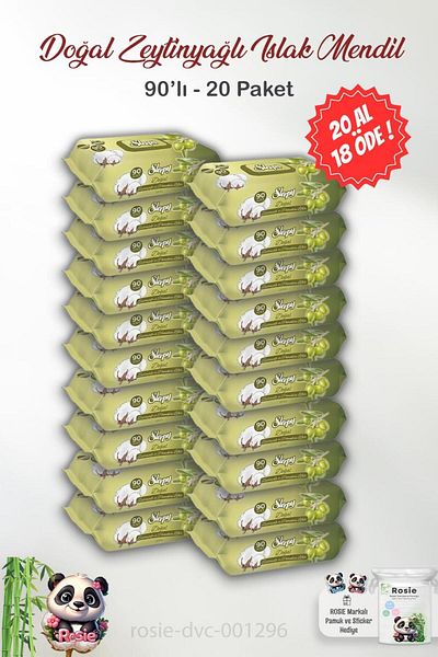 Sleepy Sleepy Olive Oil Cotton Baby Towel - BUY 20 GET 18 PAY 90's ROSIE