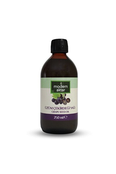 modern aktar Soğuk Pres Siyah Üzüm Çekirdeği Yağı 250 ml