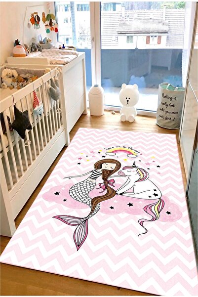 CAPRİCE HALI Deniz Kızı Ve Unicorn Çocuk Odası Halısı