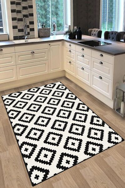 CAPRİCE HALI Kareli 150x200 Mutfak Halısı
