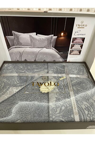 TAVOLO CARMEN DANTELLİ LÜX YATAK ÖRTÜSÜ