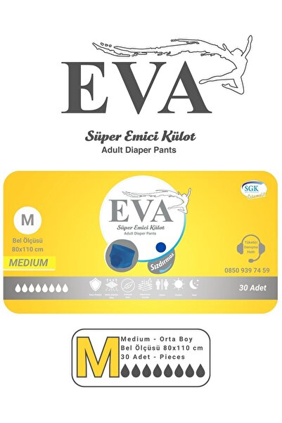 EVA Men 30lu Külot Hasta Bez Medium