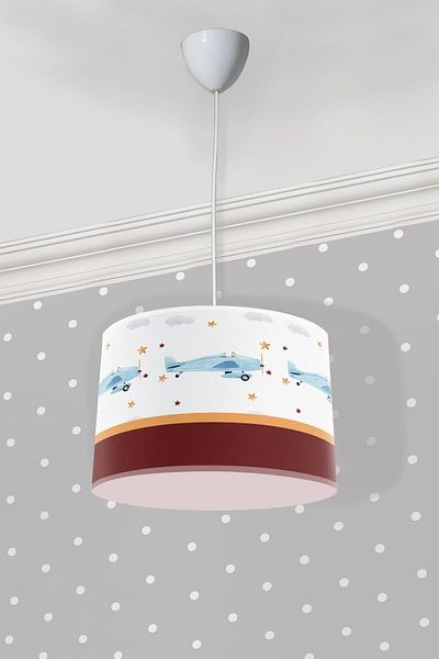 Bebişim Halı My Baby Bi129 Airplane Children's Room Pendant Chandelier