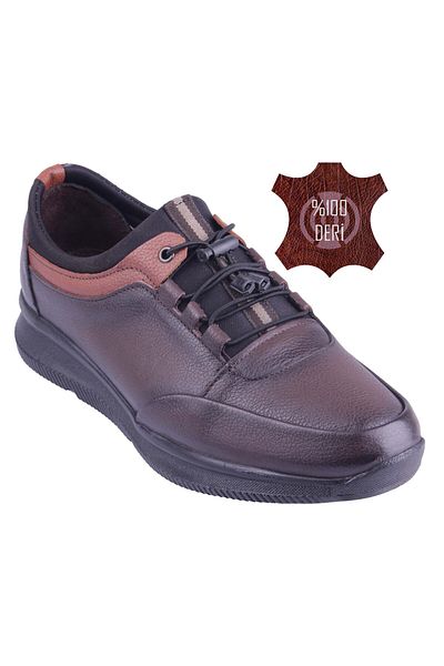 DETECTOR Εσωτερικά και εξωτερικά Γνήσιο δέρμα Full Orthopedic Comfort Gel Σόλα Casual Ανδρικά Παπούτσια