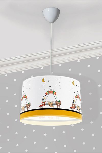 modalive Home Nordic Animals Children's Room Pendant Chandelier