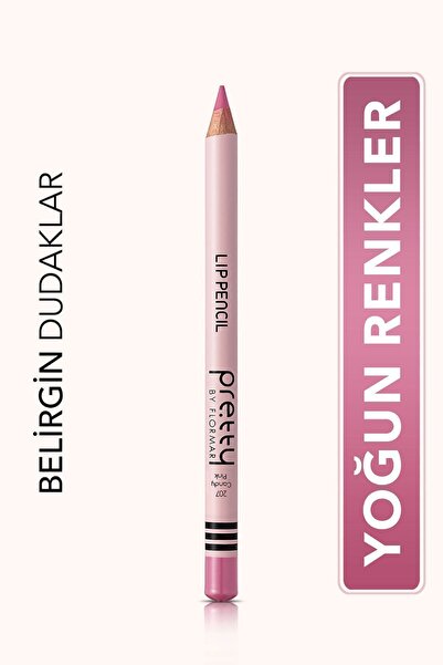 Flormar Pretty By Pembe Dudak Kalemi- Candy Pink 207- 8690604565375