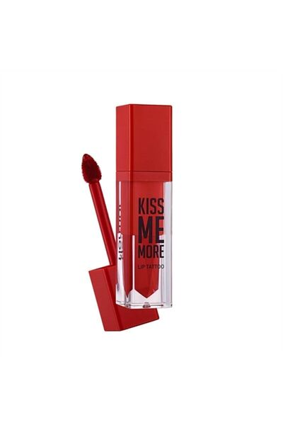 Flormar Uzun Süre Kalıcı Likit Mat Ruj (Kırmızı) - Kiss Me More Lip Tattoo - ...