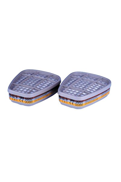 3M 6057 Abe1 Gaz Maskesi Yedek Filtresi (2 Adet)