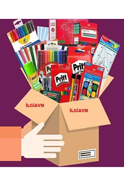 ilgiavm OKULA DÖNÜŞ 2.SINIF KIRTASİYE SETİ 33 PARÇA (TAM SET)