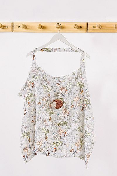 tinylamb Garden Muslin Breastfeeding Apron 60x90