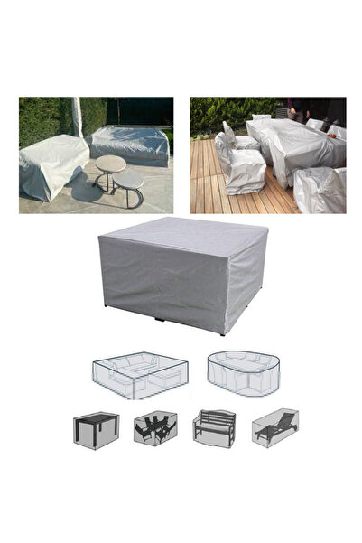 RS AUTO AKSESUAR Меблевий чохол - 160x100x80 см, сірий, водонепроникний чохол...