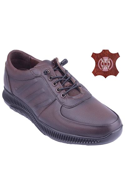DETECTOR Εσωτερικό και εξωτερικό Γνήσιο δέρμα Full Orthopedic Comfort Gel Σόλα Casual Ανδρικά παπούτσια Ök650s