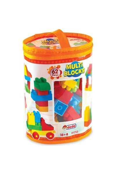 Uğurlu Avm Multi Blocks Activity Game Set 62 Piece Block Set