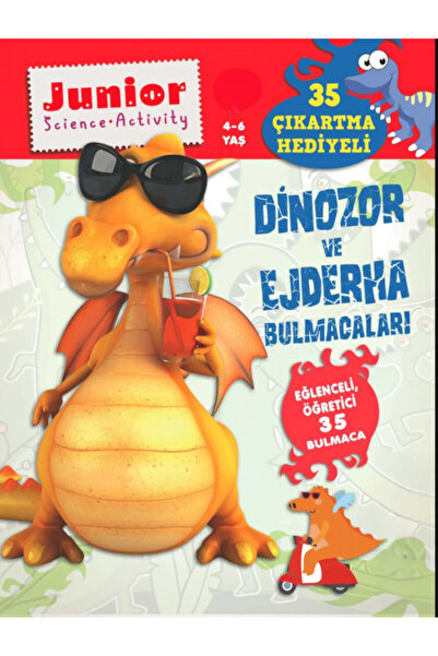 Turkuvaz Dergi Junıor Eğlenceli Öğretici Dinazor Ve Ejderha 35 Çıkartma