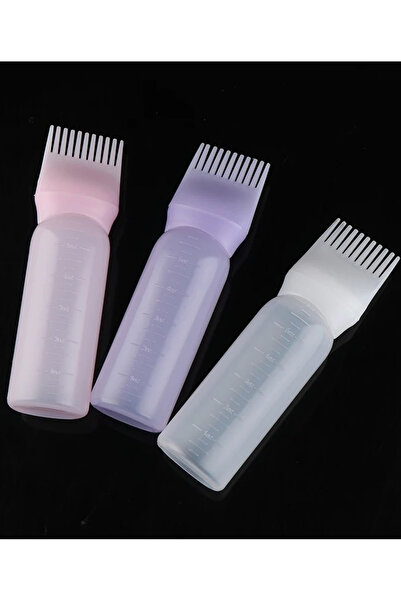 Modellino 3 bucăți, 3 culori, sticle pentru aplicarea uleiului pentru vopsire...