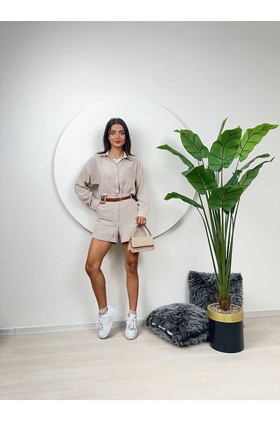 GİZONLY Shorts and Shirt Set - Set of Two