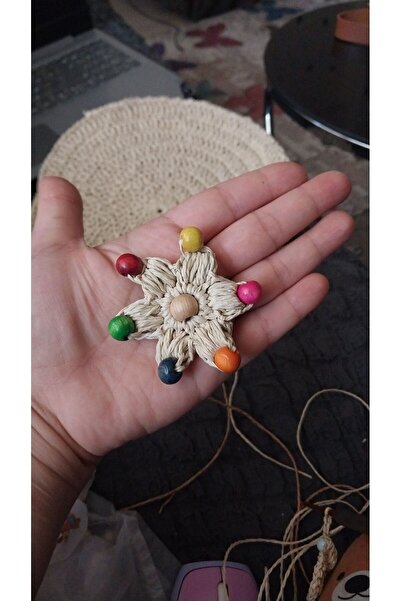 Handmade 4 bucăți de accesorii pentru genți lucrate manual cu modele de flori...