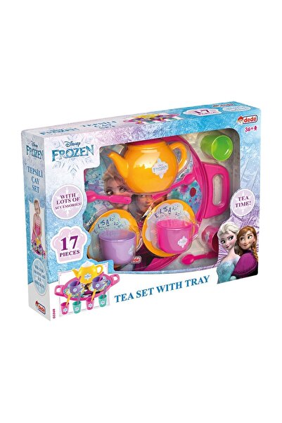 Doğan Oyuncak Dünyası Tea Set with Frozen Tray - Kitchen Sets - Home Toy Sets
