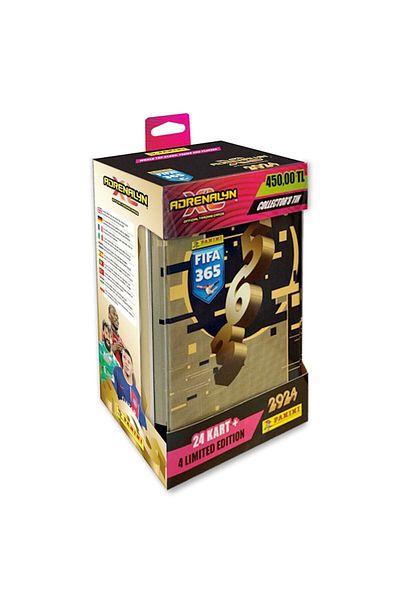 Panini Fifa 365 2024 علبة بطاقات تجارية 24 بطاقة