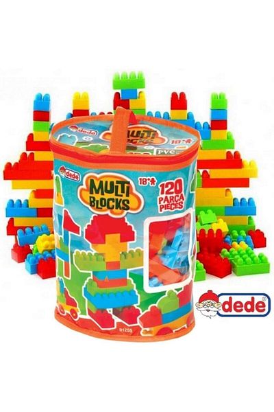Uğurlu Avm Multi Blocks Activity Game Set 120 Piece Block Set