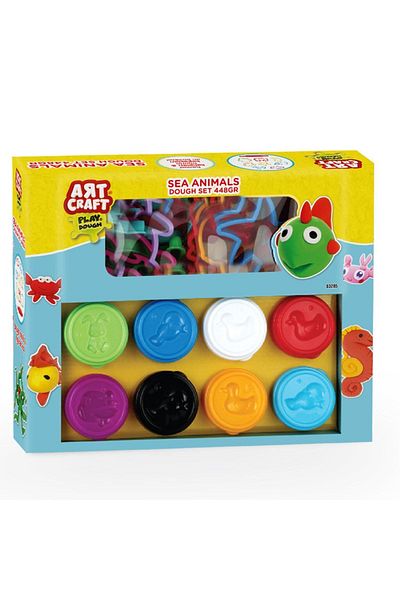 Doğan Oyuncak Dünyası Sea Animals Dough Set - Play Dough Set - Dough Sets - Dough Molds
