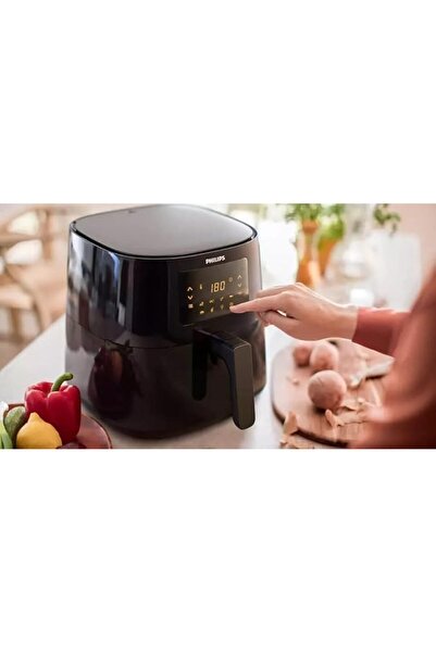 Philips Essential Air Fryer XL, 6.2L Cap, Digital Screen,Black – HD9270/90