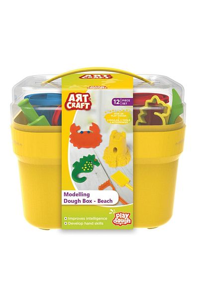 Doğan Oyuncak Dünyası Beach Play Dough Basket - Play Dough Set - Dough Sets - Dough Molds