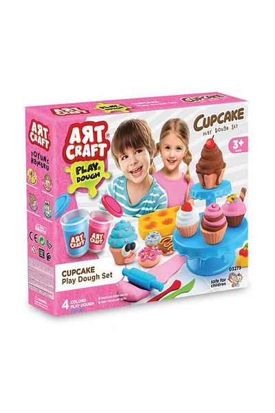 Doğan Oyuncak Dünyası Cupcake Dough Set - Play Dough Set - Dough Sets - Dough Molds