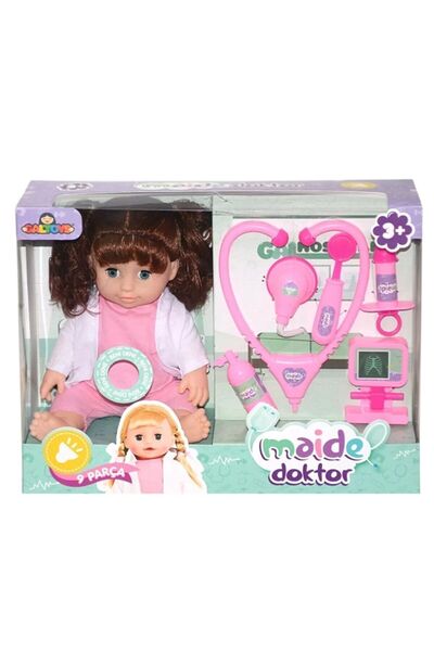 GALTOYS MAİDE DOKTOR BEBEK TÜRKÇE SESLİ 9 PARÇA