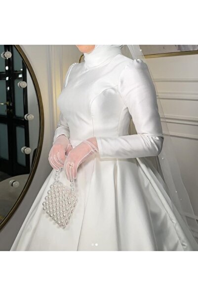 Moss Pearl Bag Evening Dress - for Wedding, Wedding and Graduation