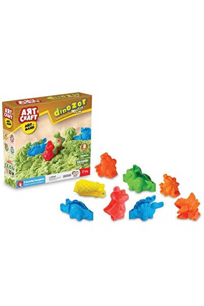 Doğan Oyuncak Dünyası Artsand Dinozor Kum Seti (500 Gr.) - Art Craft Kinetik ...