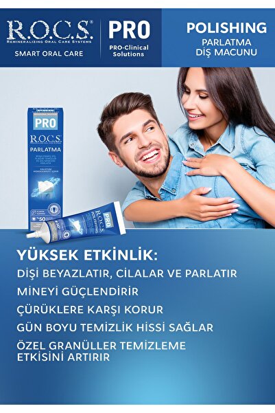 R.O.C.S. R.o.c.s Pro - Diş Parlatma Macunu (35g)