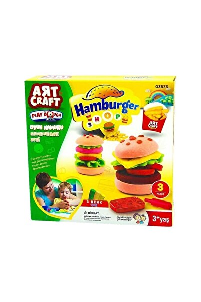 DEDE Art Craft Hamburger Set Oyun Hamuru 150 Gr