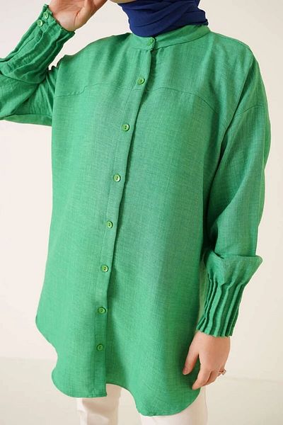 İKLİM LİFE Black Benetton Tunic - Sleeve Nevrulu