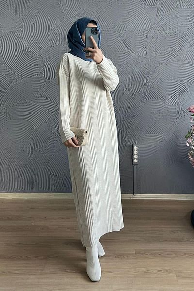 Bess Store Φόρεμα πλεκτό Hijab