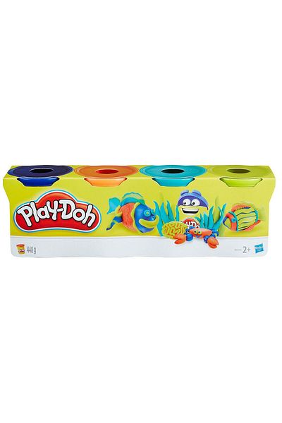 Hasbro B5517  Play-doh 4'lü Hamur / +2 Yaş