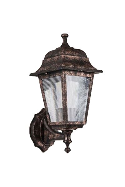 ACK Zerpa Dekoratif Optik Kare Bakır Duvar Armatür Aplik 20cm X 39cm